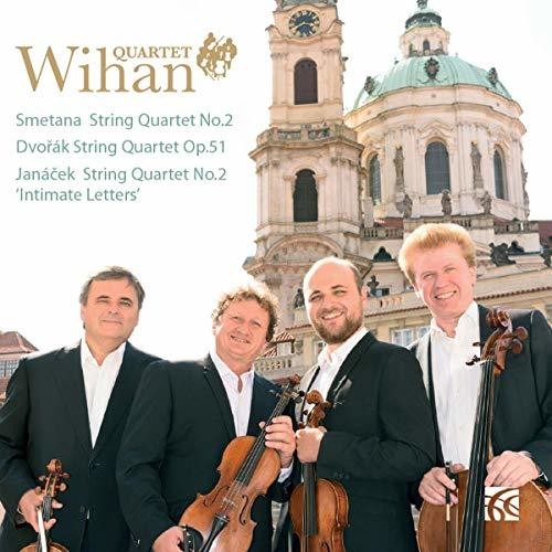 the album cover for Smetana / Wihan Quartet - String Quartet 2 / String Quartet 51