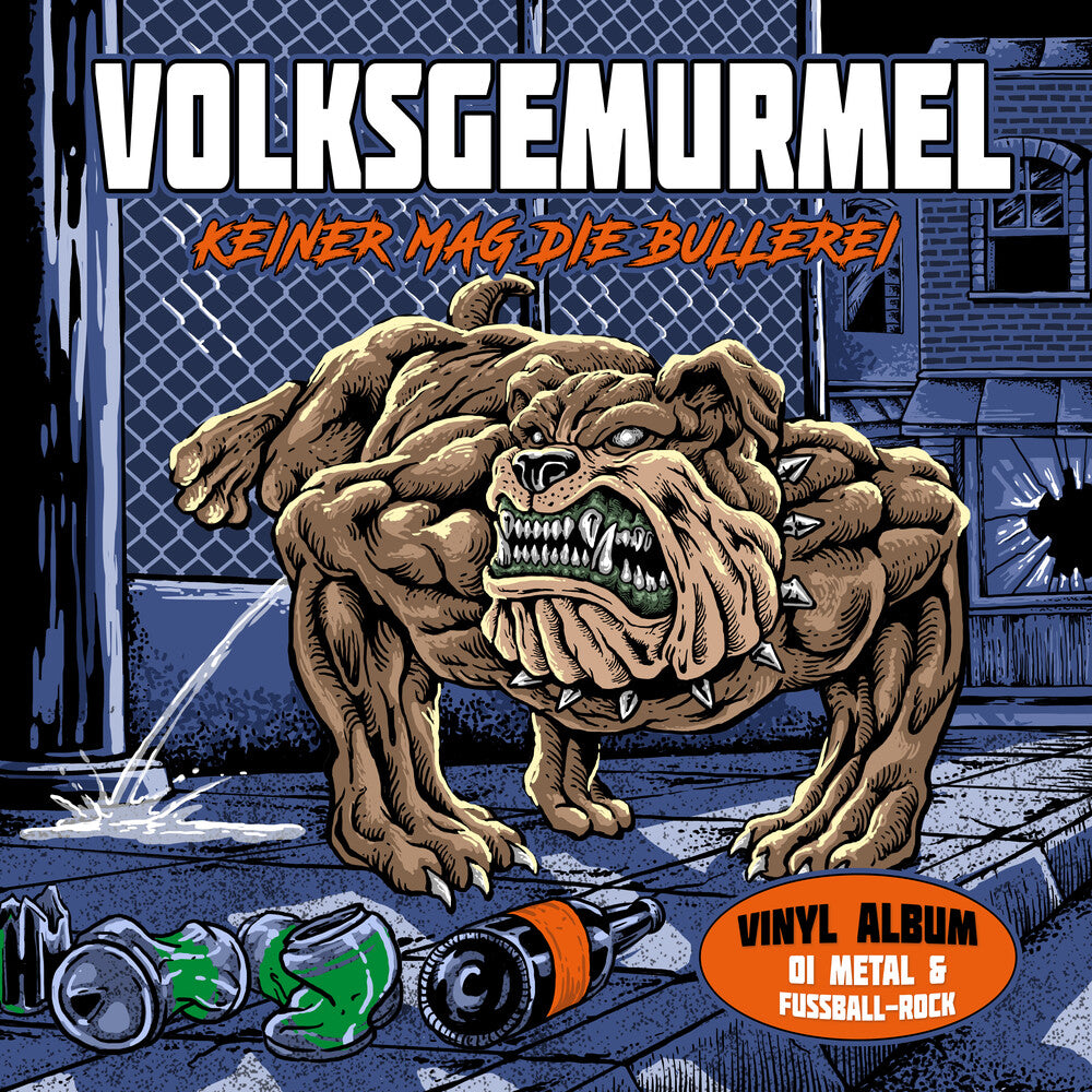 the album cover for Volksgemurmel - Keiner Mag Die Bullerei
