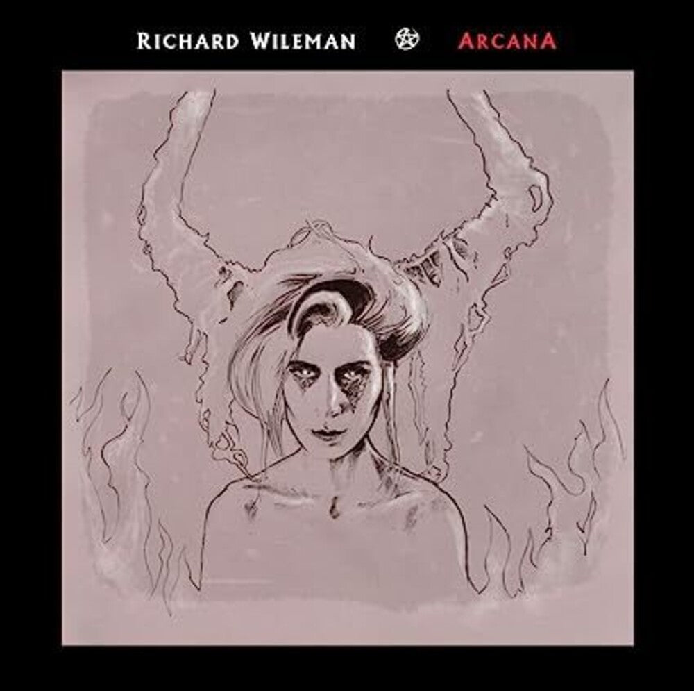 the album cover for Richard Wileman - Arcana