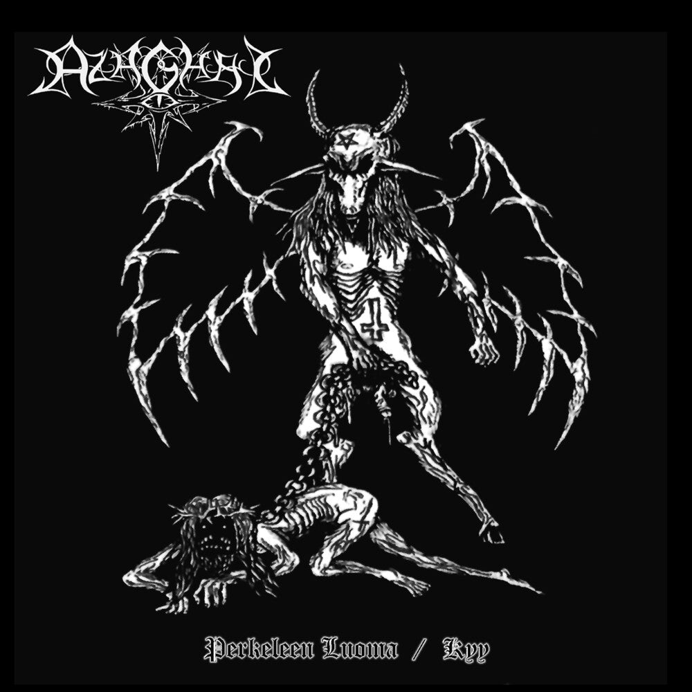 the album cover for Azaghal - Perkeleen Luoma / Kyy