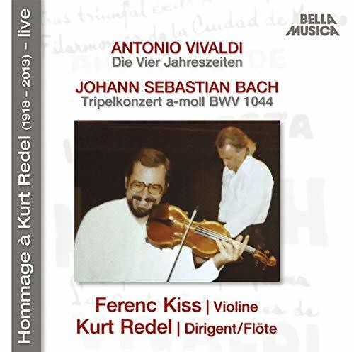 the album cover for J Bach S / Kiss - Hommage a Kurt Redel