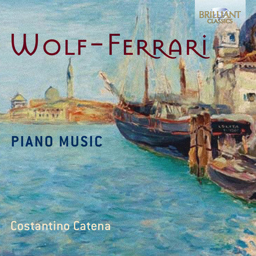 the album cover for Costantino Catena - Piano Music