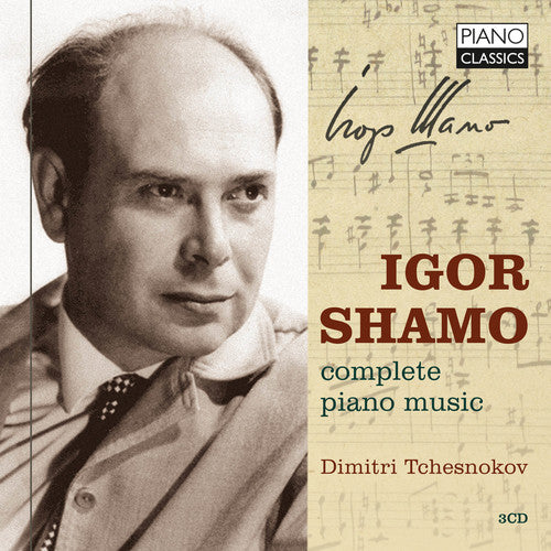 the album cover for Dimitri Tchesnokov - Complete Piano Music