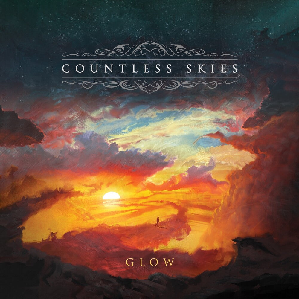 the album cover for Countless Skies - Glow