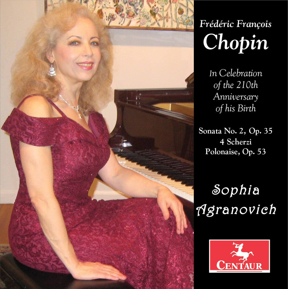 the album cover for Chopin / Agranovich - Sonata 2 / 35