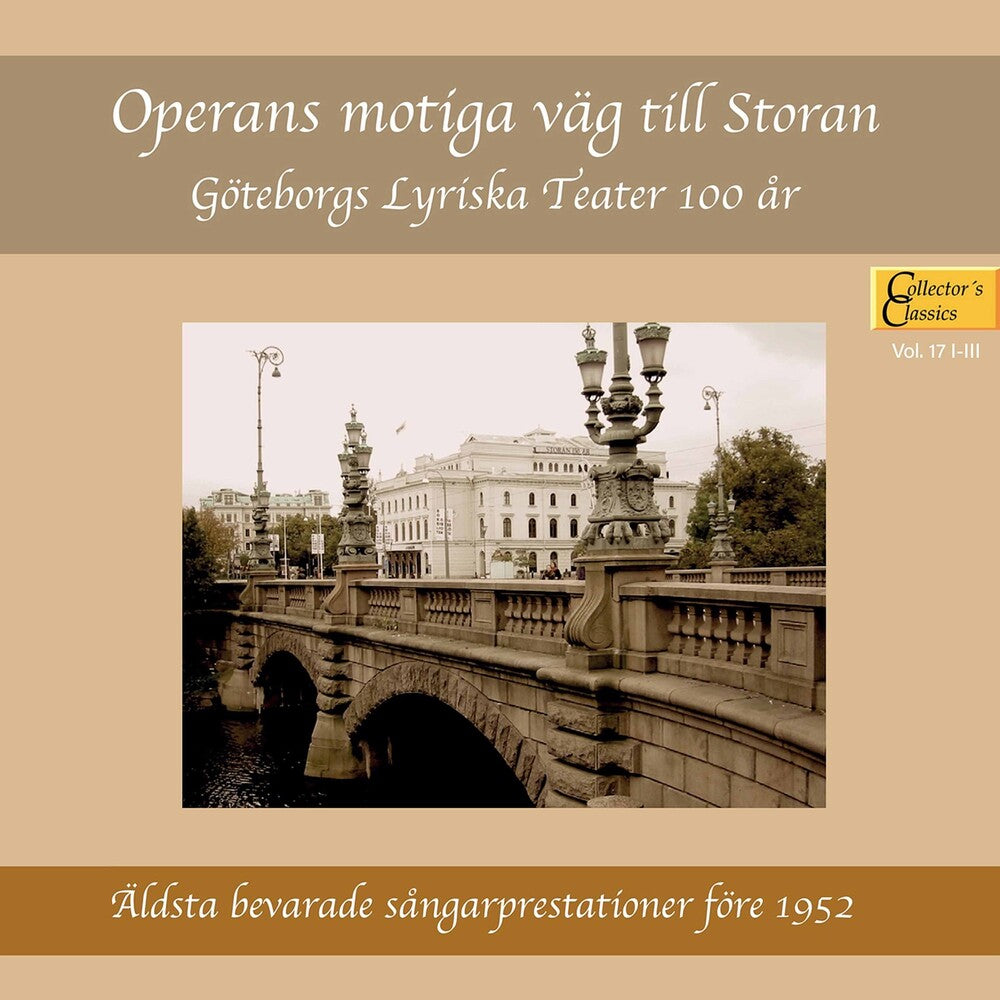 the album cover for Operans Motiga Vag Till Storan / Various 3pk - Operans Motiga Vag Till Storan