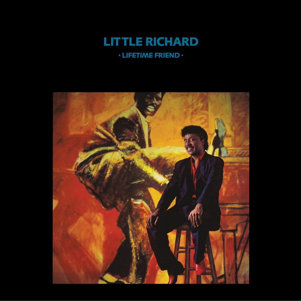 the album cover for Little Richard - Lifetime Friend