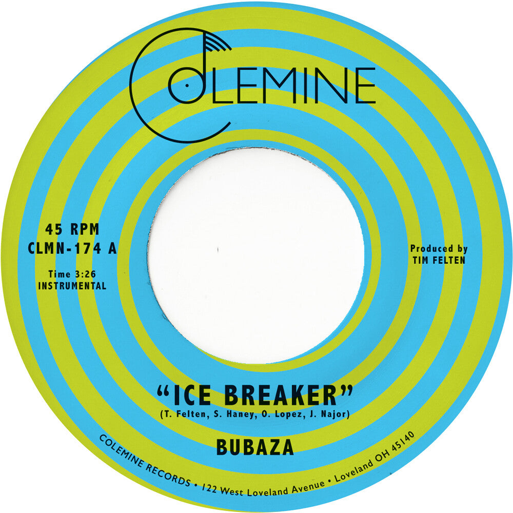 the album cover for Bubaza - Ice Breaker