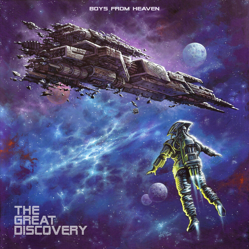 the album cover for Boys From Heaven - The Great Discovery