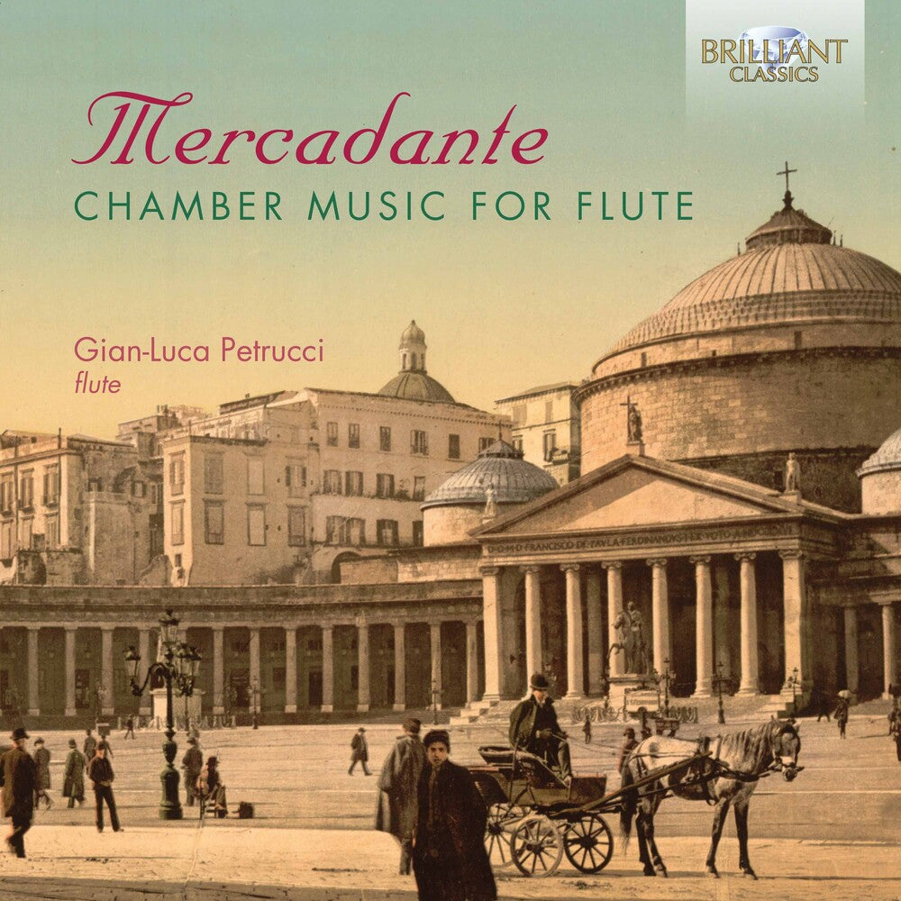 the album cover for Mercadante / Petrucci - Chamber Music for Flute