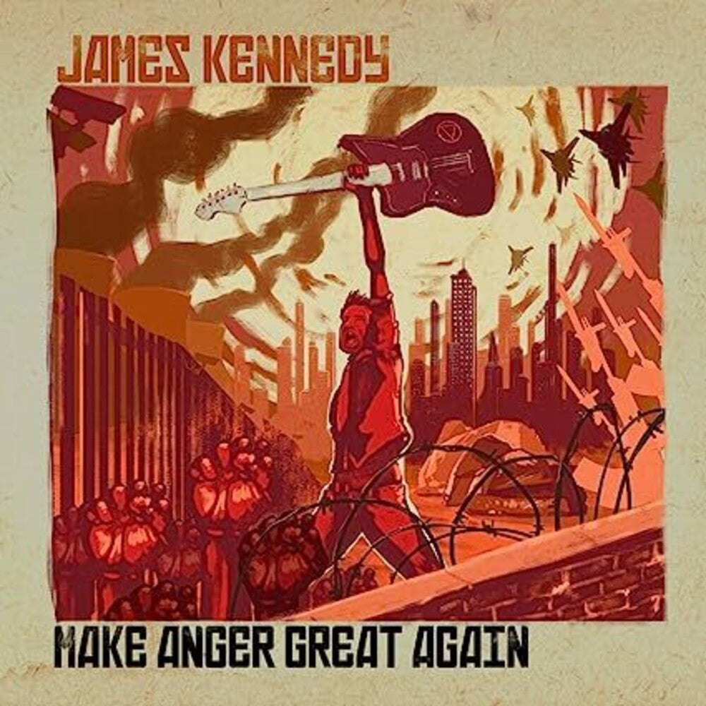 the album cover for James Kennedy - Make Anger Great Again