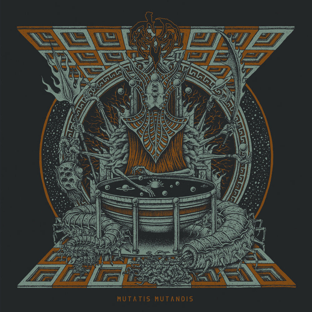 the album cover for Kevel - Mutatis Mutandis