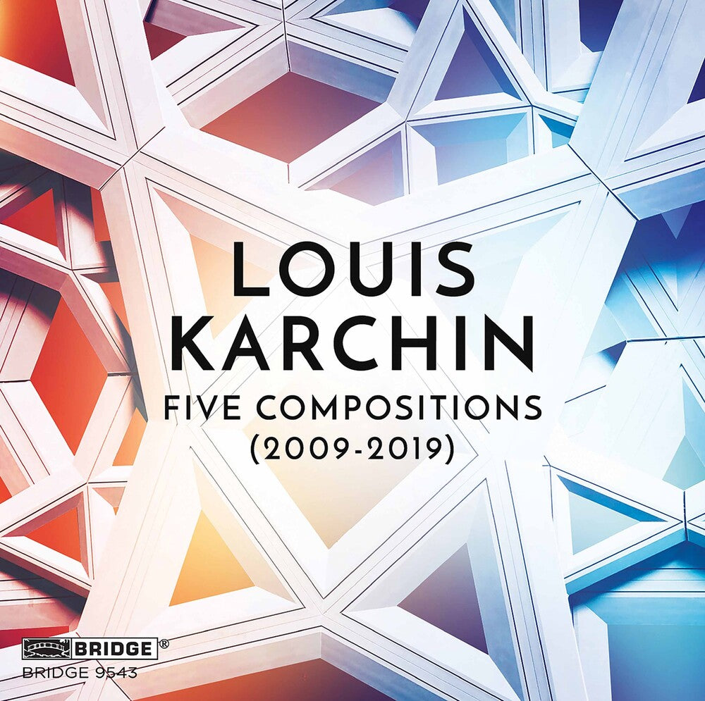 the album cover for Karchin - Five Compositions