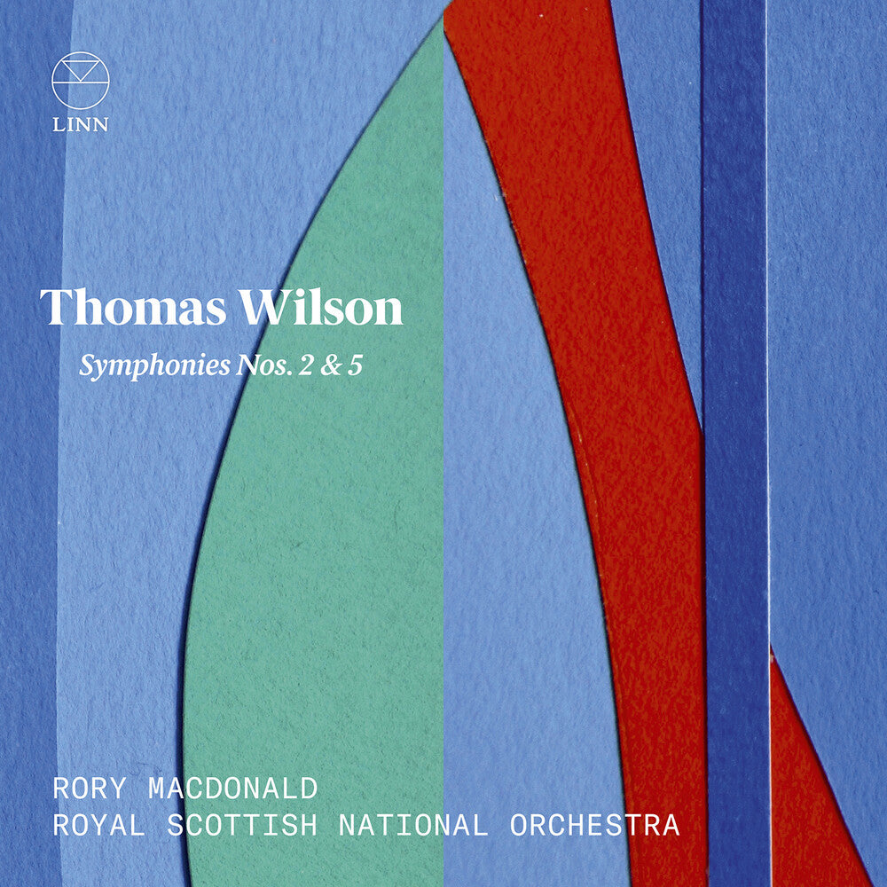 the album cover for Wilson / Royal Scottish National Orch / Macdonald - Symphonies 2 & 5