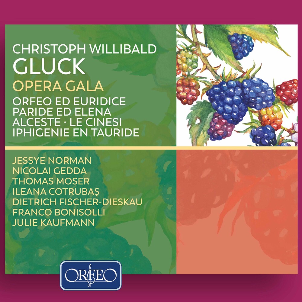 the album cover for Gluck - Opera Gala