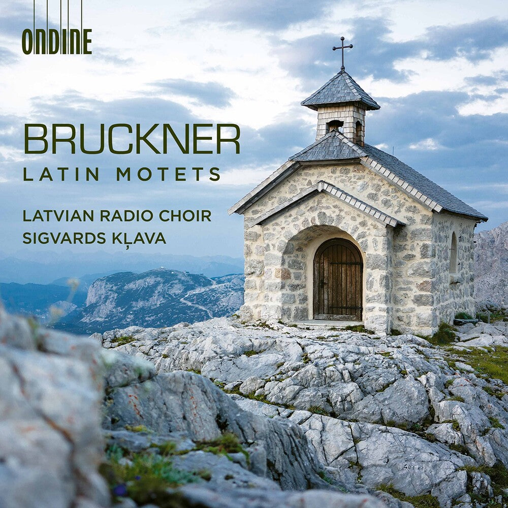 the album cover for Bruckner - Latin Motets