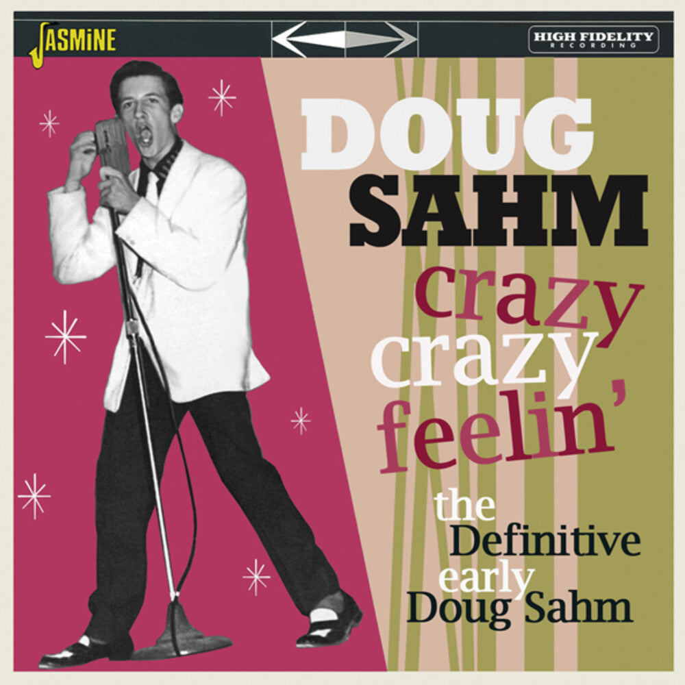 the album cover for Doug Sahm - Crazy, Crazy Feelin' - The Definitive Early Doug Sahm