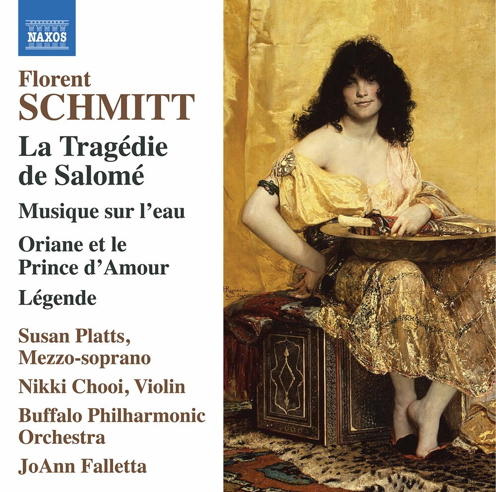 the album cover for Schmitt / Platts / Falletta - Tragedie de Salome