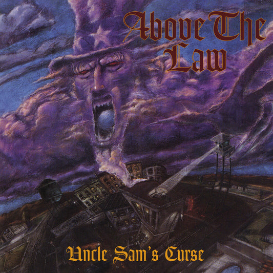 the album cover for Above The Law - Uncle Sam's Curse