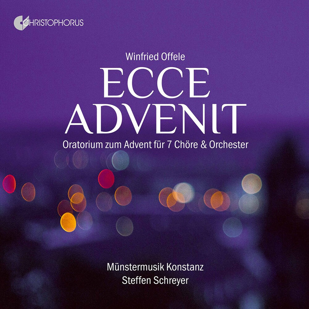 the album cover for Offele - Ecce Advenit