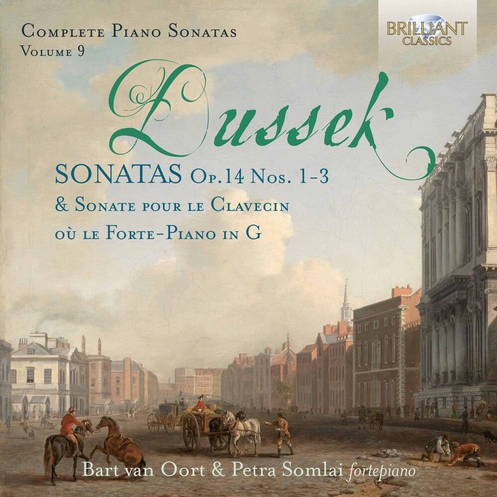 the album cover for Dussek / Somlai / Oort - Complete Piano Sonatas 9