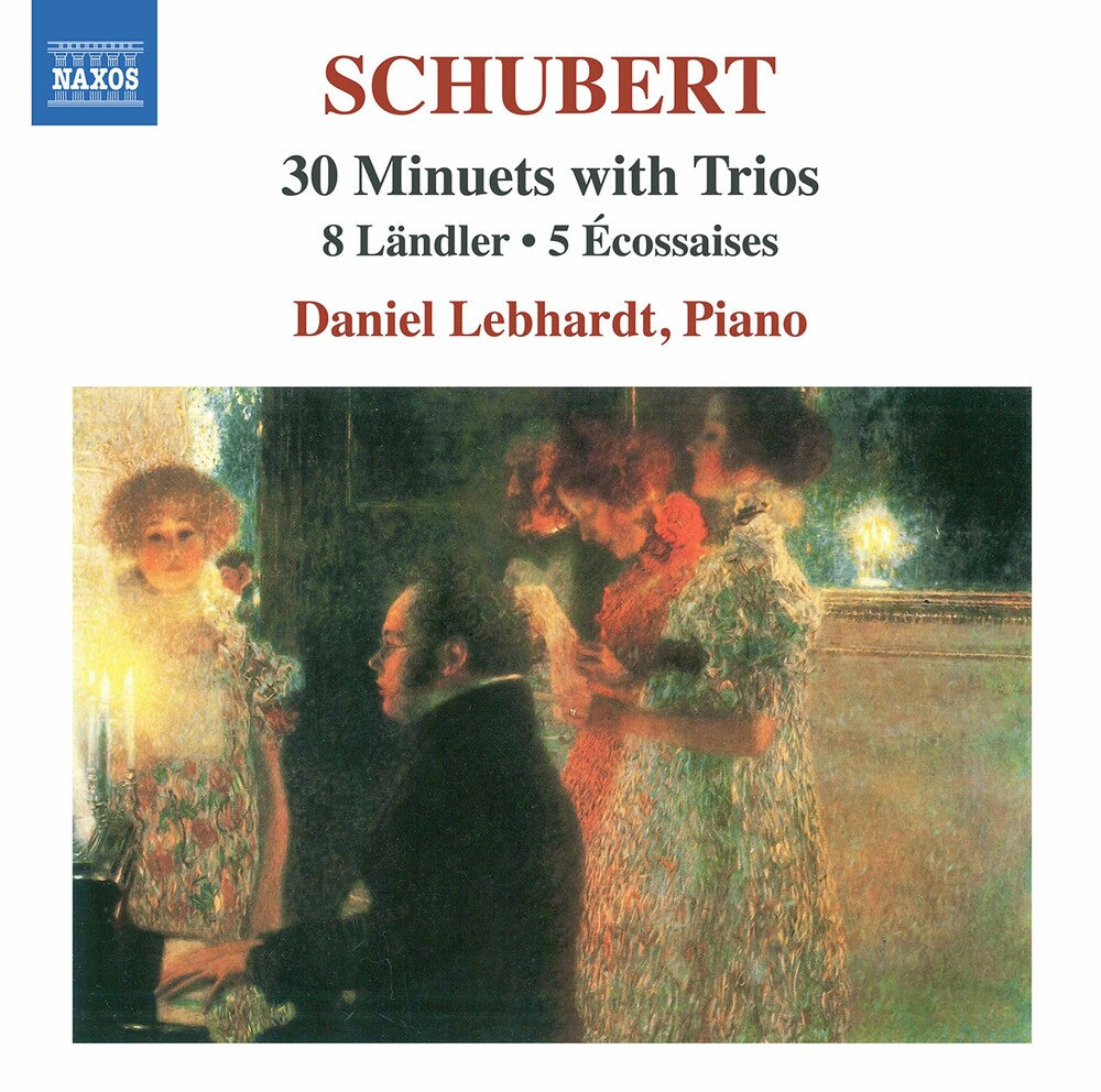 the album cover for Schubert / Lebhardt - 30 Minuets with Trios