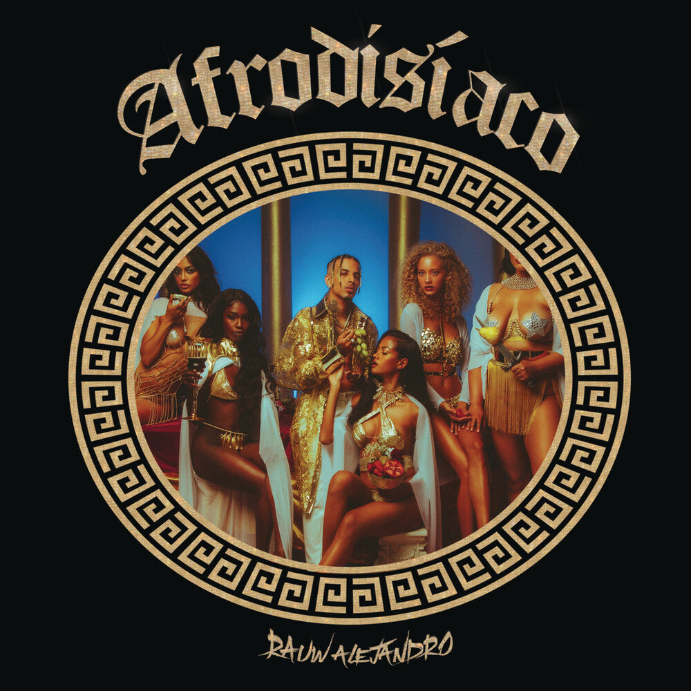 the album cover for Rauw Alejandro - Afrodisiaco