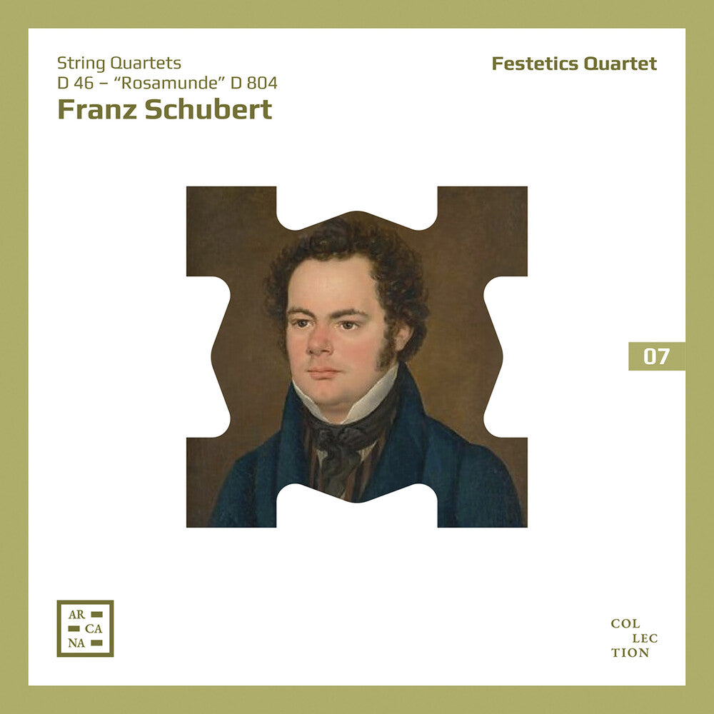 the album cover for Schubert / Festetics Quartet - String Quartets 46 & 804