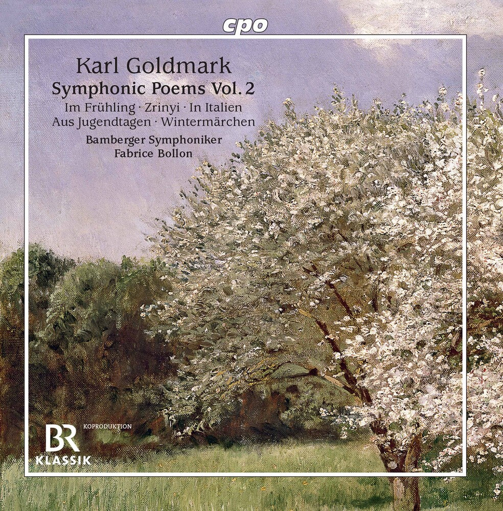the album cover for Goldmark / Bamberger Symphoniker / Bollon - Symphonic Poems 2