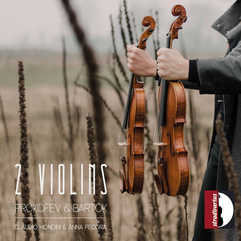 the album cover for Bartok / Mondini / Pecora - 2 Violins