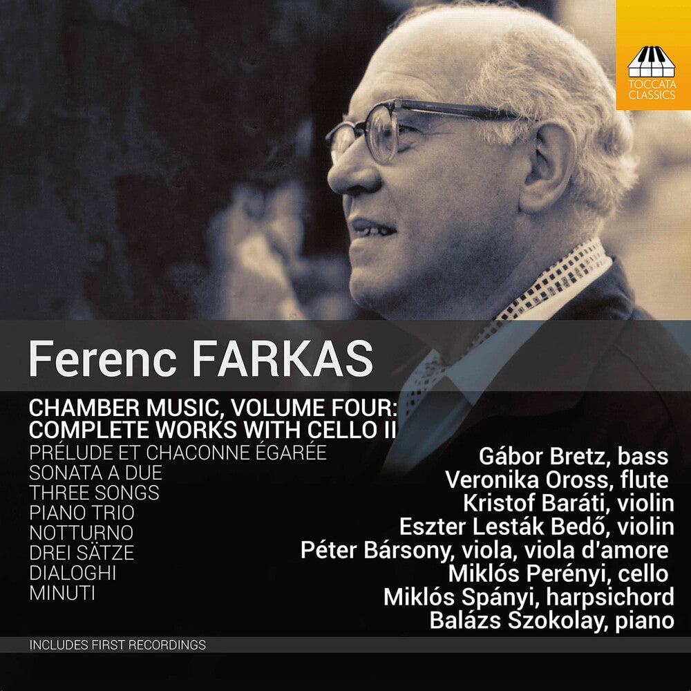 the album cover for Farkas - Chamber Music 4
