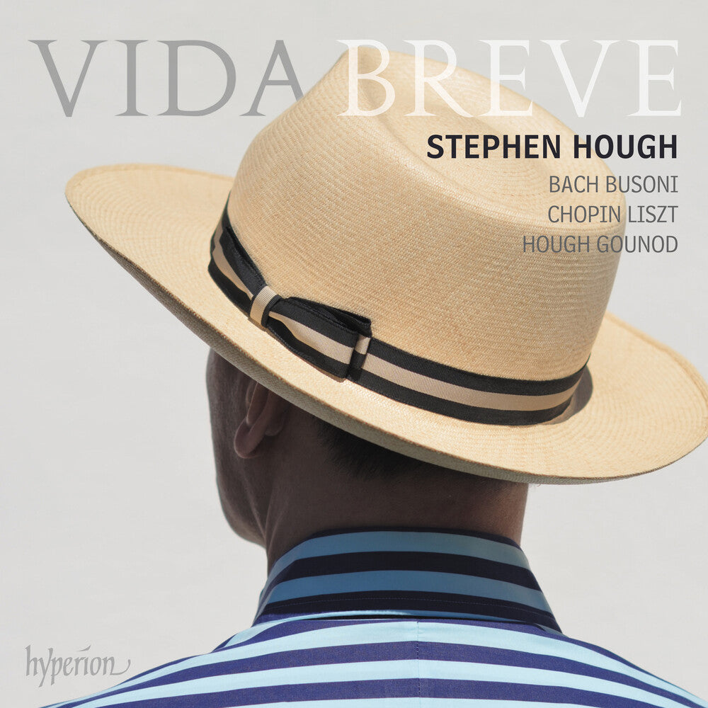 the album cover for Stephen Hough - Vida breve