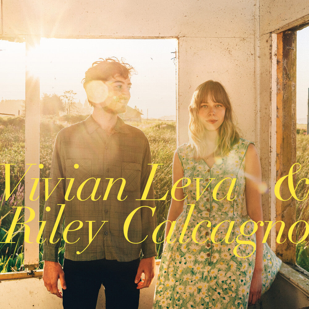 the album cover for Vivian Leva & Riley Calcagno - Vivian Leva & Riley Calcagno