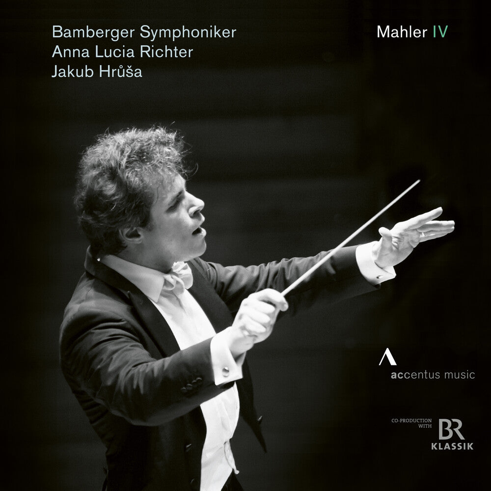 the album cover for Mahler / Bamberger Symphoniker / Hrusa - Symphony 4