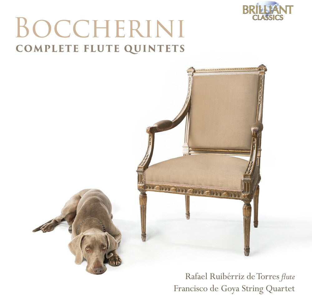 the album cover for Boccherini / Torres - Complete Flute Quintets