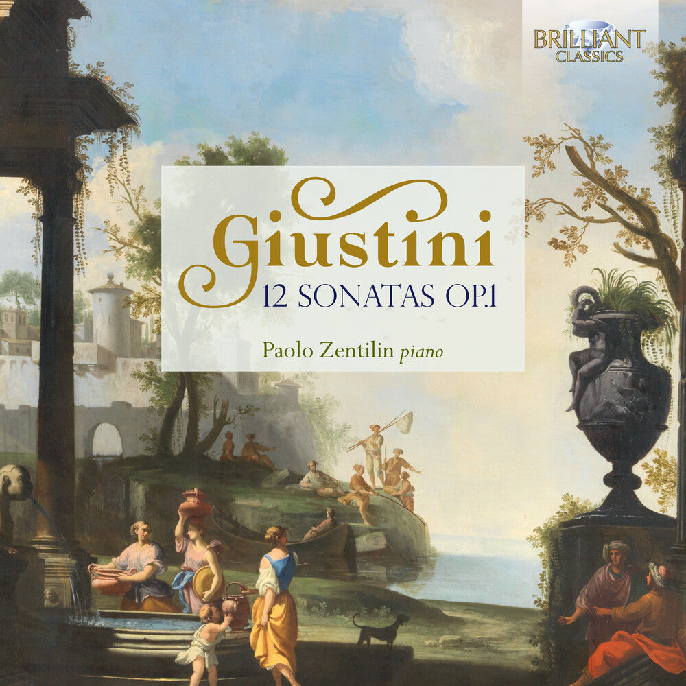 the album cover for Giustini / Zentilin - 12 Sonatas 1
