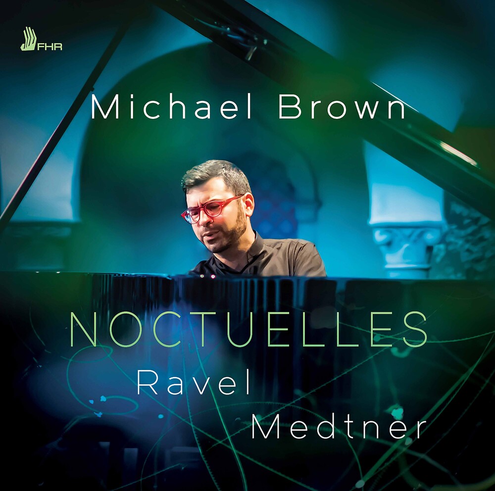 the album cover for Medtner / Brown - Noctuelles