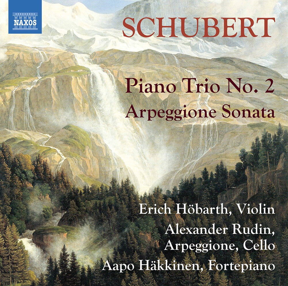 the album cover for Schubert / Hobarth / Hakkinen - Piano Trio 2