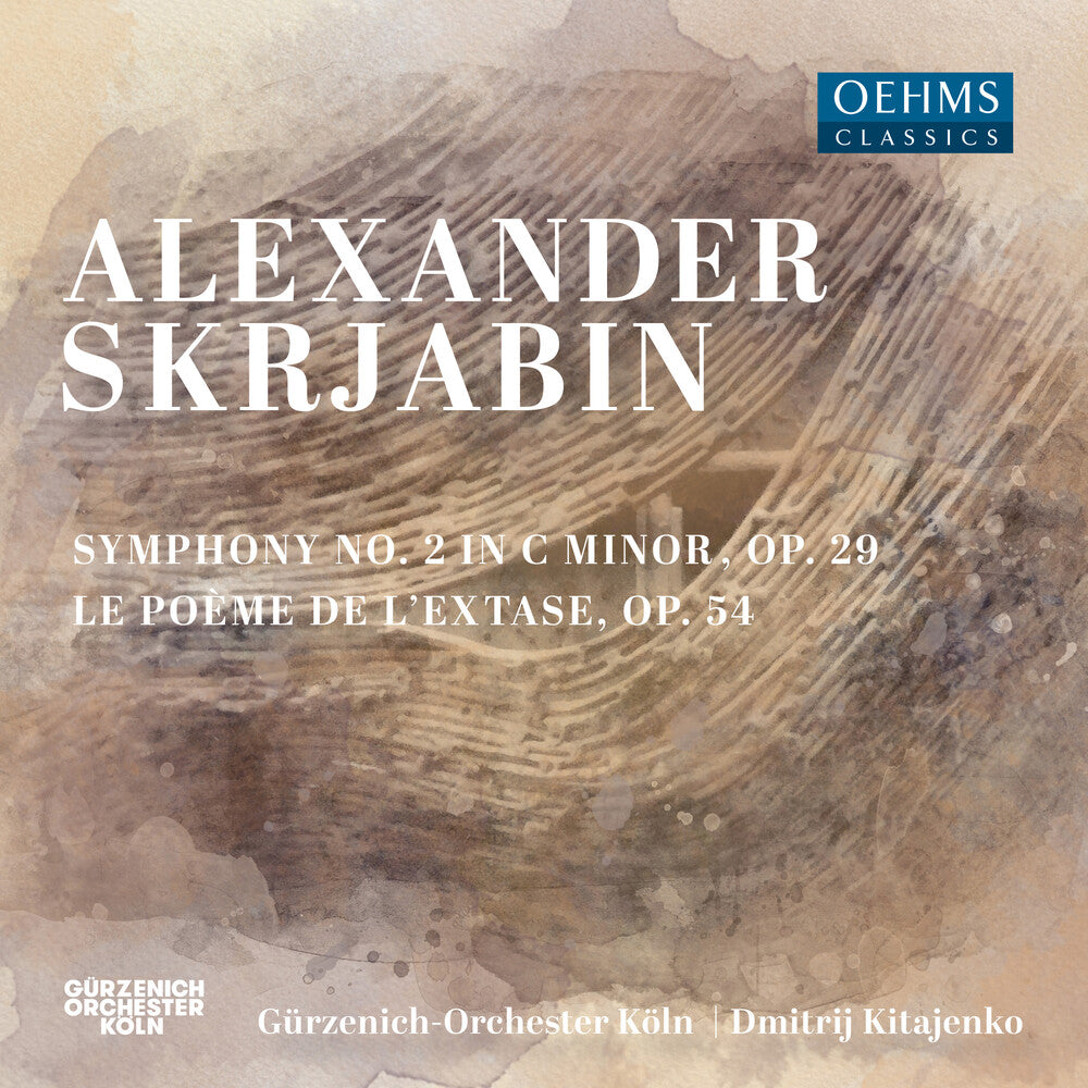 the album cover for Scriabin / Gurzenich Orchester Koln - Symphony 2 in C Minor