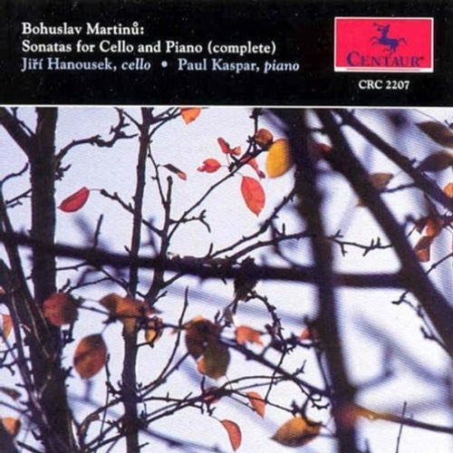 the album cover for Martinu / Bohuslav - Sonata 1 For Cello & Piano