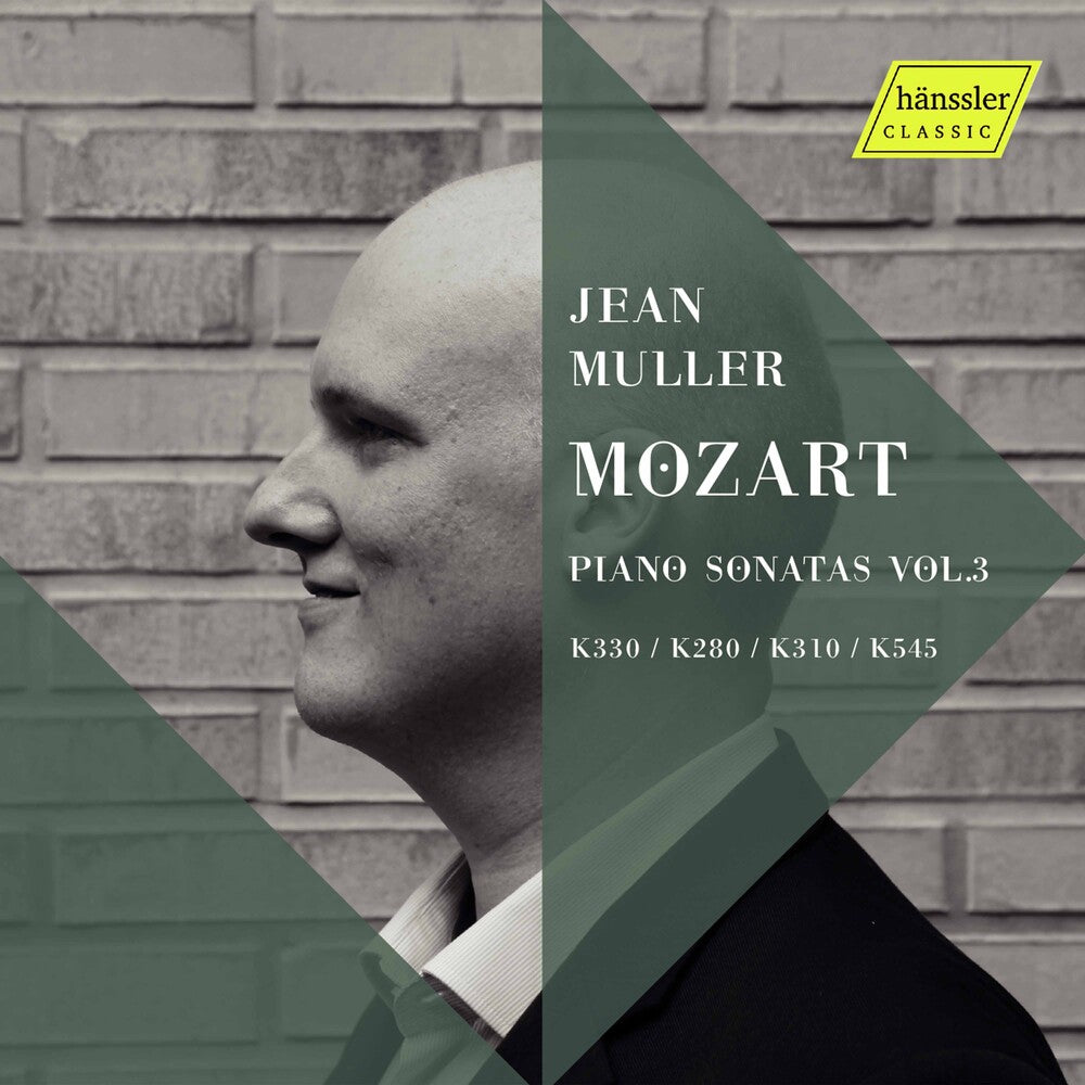 the album cover for Mozart / Muller - Complete Piano Sonatas 3