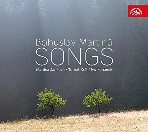 the album cover for Martinu / Jankova / Kahanek - Songs