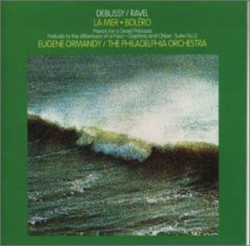 the album cover for Debussy / Ravel / Philadelphia Orch / Ormandy - La Mer