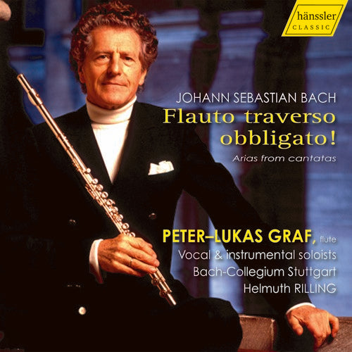 the album cover for J Bach S / Graf - Flauto Traverso Obbligato