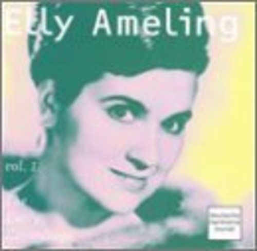the album cover for Bach, J.S. / Handel - Elly Ameling - Early Recor