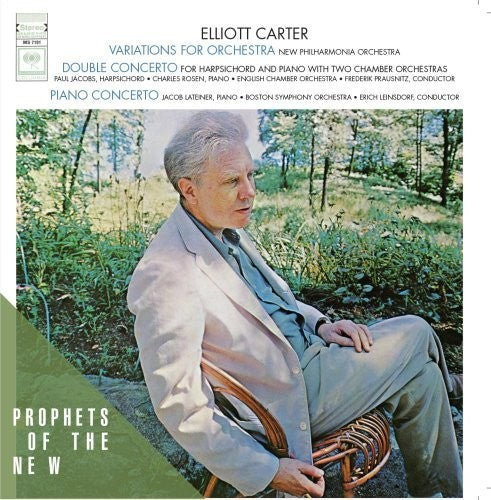 the album cover for Carter, Paul - Variations for Orchestra