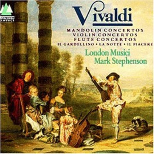 the album cover for Vivaldi / Stephenson / London Musici - Mandolin Violin Flute