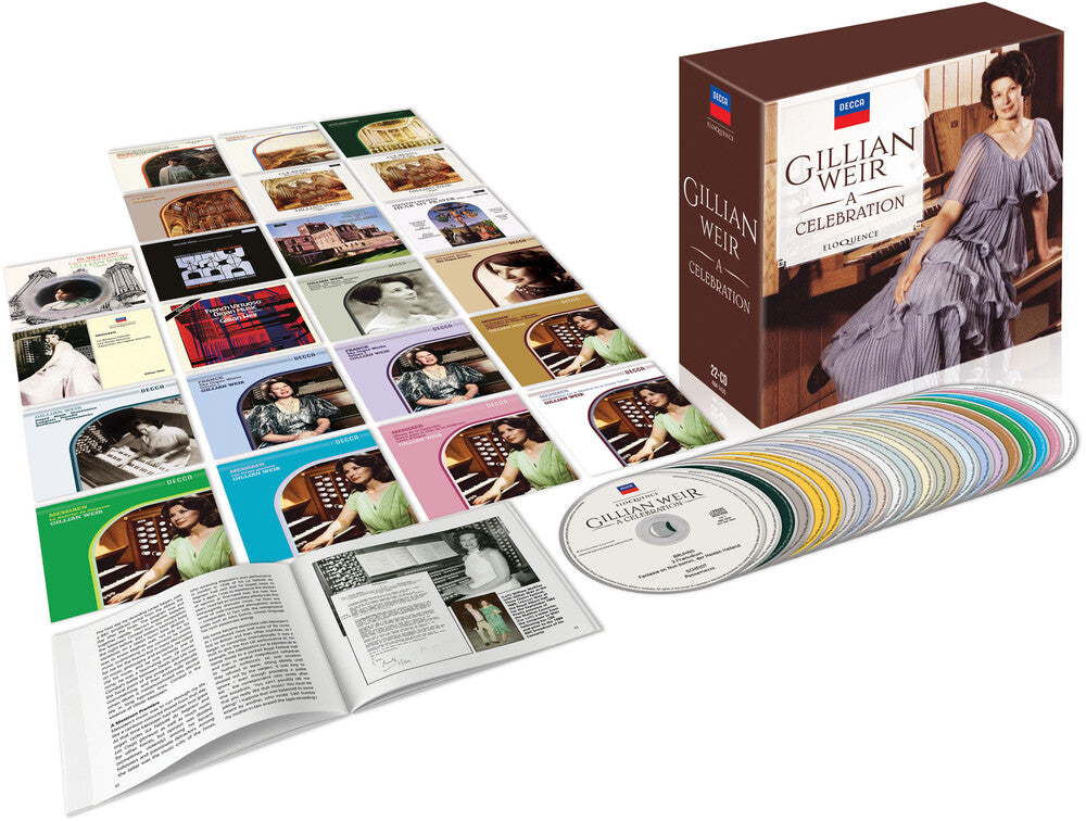 the album cover for Gillian Weir - A Celebration
