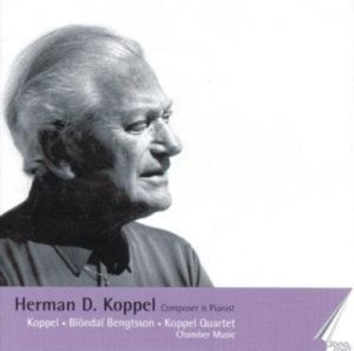 the album cover for Koppel / Herman Koppel - V3: Composer & Pianist