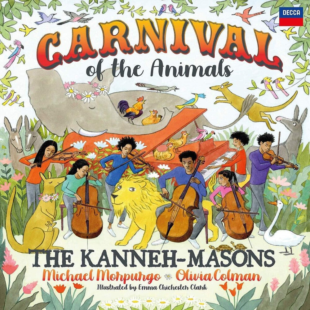 the album cover for Kanneh-Masons / Michael Morpurgo / Colman,Olivia - Carnival